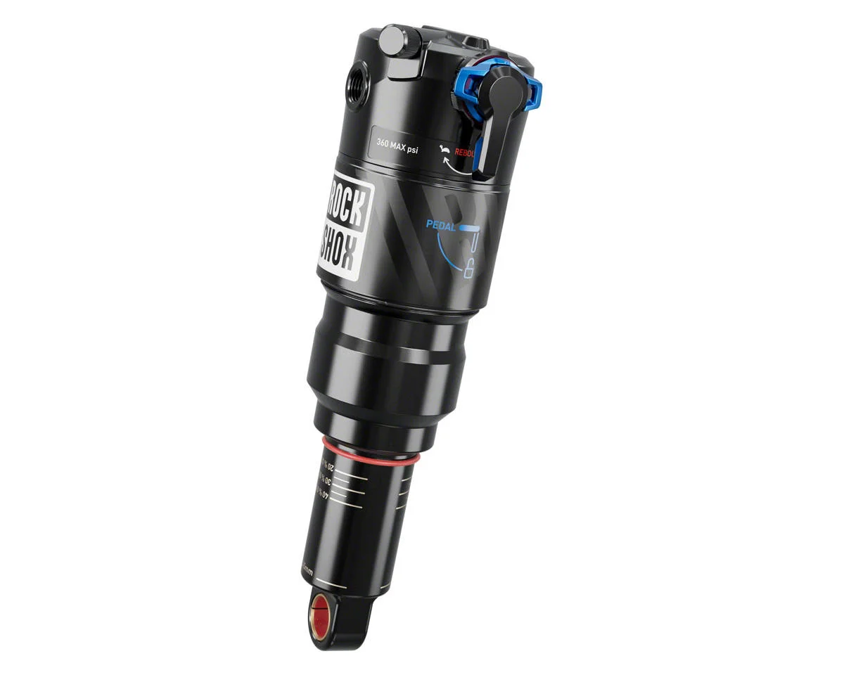 RockShox Deluxe Ultimate RCT Rear Shock (C2) (Black) (205mm) (60mm) (Trunnion) (Metric)